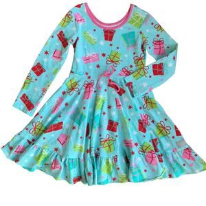 Eleanor Rose Christmas present dress 7/8 years
